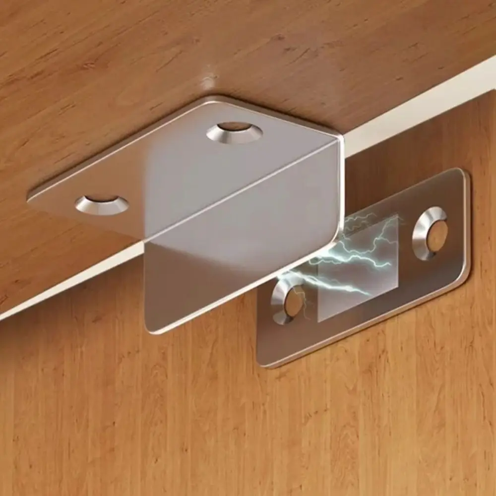 

Strong Magnetic Force Magnetic Door Catch Durable Material Long-Lasting Strong Magnetic Closer Stable Design Simple Appearance