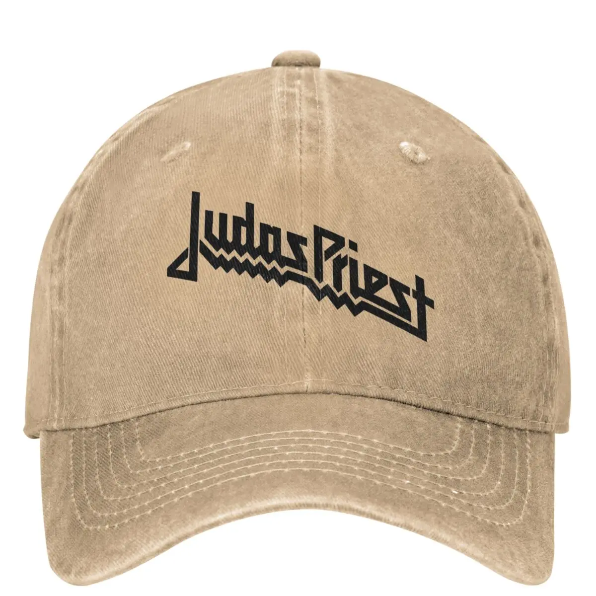 

Judas Priest Washed Baseball Cap Rock Band Logo Casual Hip Hop Hats Summer Female Male Outdoor Sun Sun protection Baseball Caps