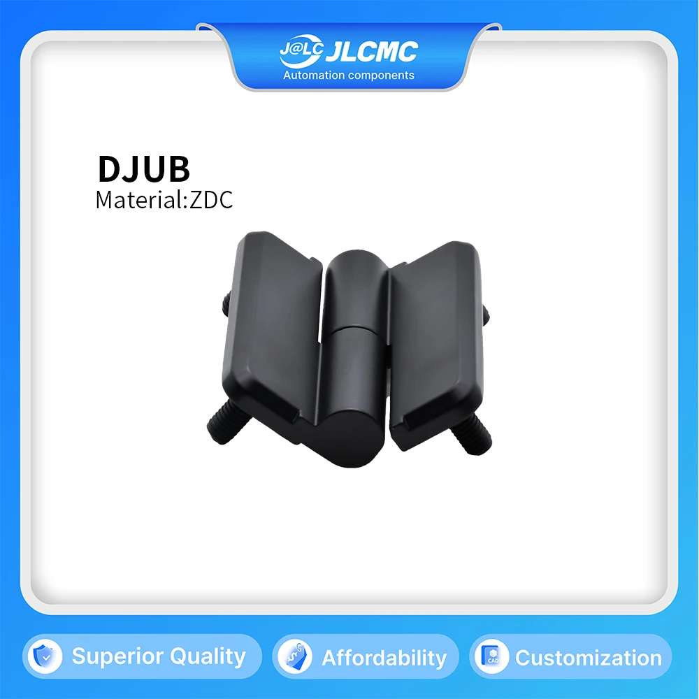 

1Pc Detachable Flat Hinge Plugged Screw Type ZDC Plastic Spraying Black Symmetrical Inset Type