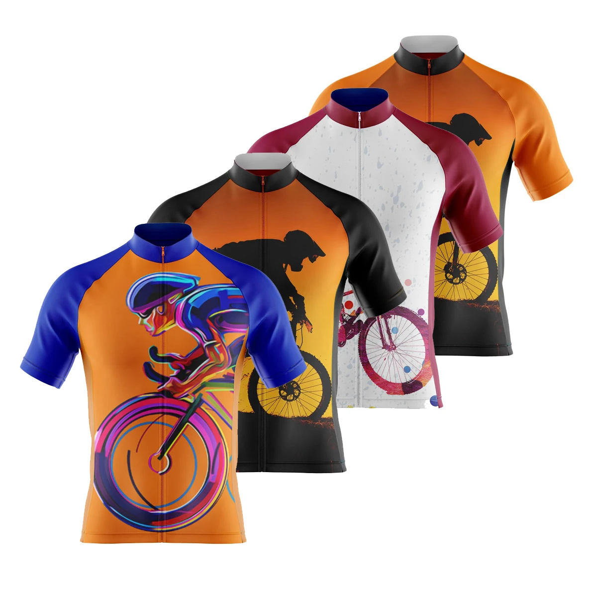 Summer High Quality New Team Men Cycling Jersey Clothing New Men Cycling Jersey Short Sleeve Spring Autumn Cycling Tops MTB Road