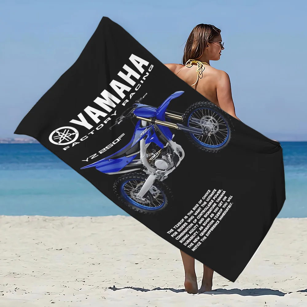 Racing-Y-Yamahas Citys Beach Towel Microfiber Sand Free Quick Dry Soft Sandproof Pool Towels Gift for Women Travel Shower