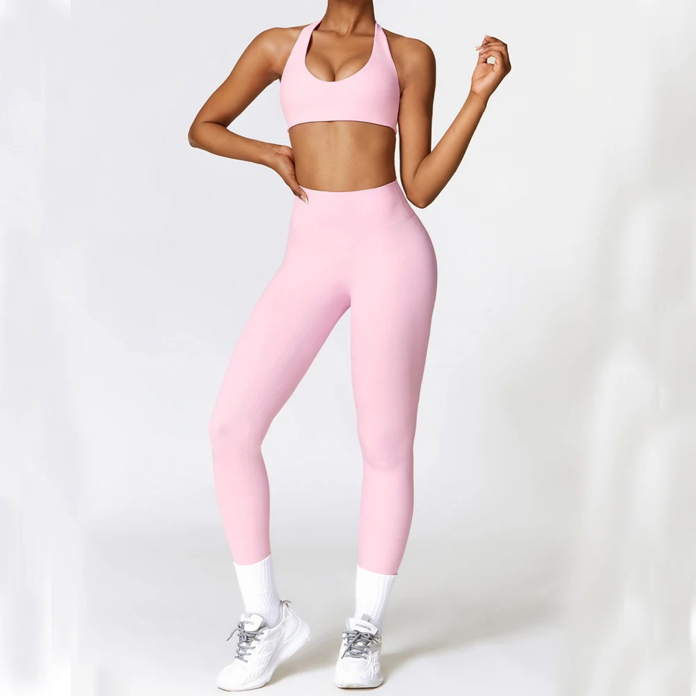 Pink Black Gray Sports Pants Female Sweatpants Y2K Gym Leggings Korean Fashion Trousers Womens Fitness Wear Sports Tights Woman