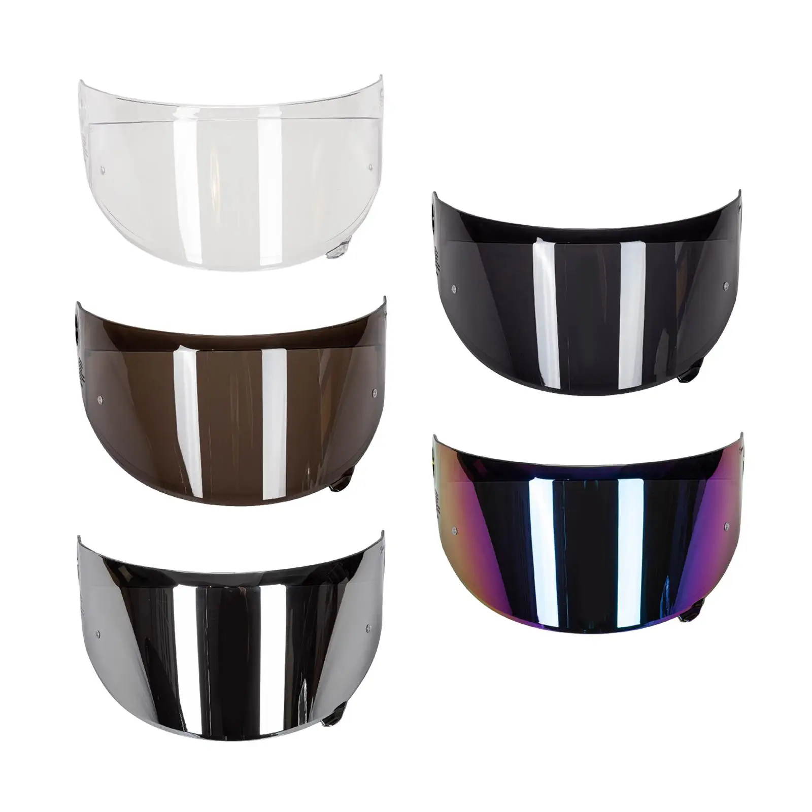 ชิลด์หมวกกันน็อครถจักรยานยนต์ เลนส์ไวเซอร์ กันลม กันฝุ่น รถมอเตอร์ไซด์ เลนส์ไวเซอร์ ชิลด์ บังลมสำหรับอ็อกซิส ดาร์กเก้นส์