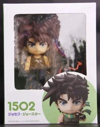 New 10CM Anime JoJo's Bizarre Adventure Joseph Joestar Q Version Joint replaceable Action Figures PVC Model Doll Toy Gifts boxed