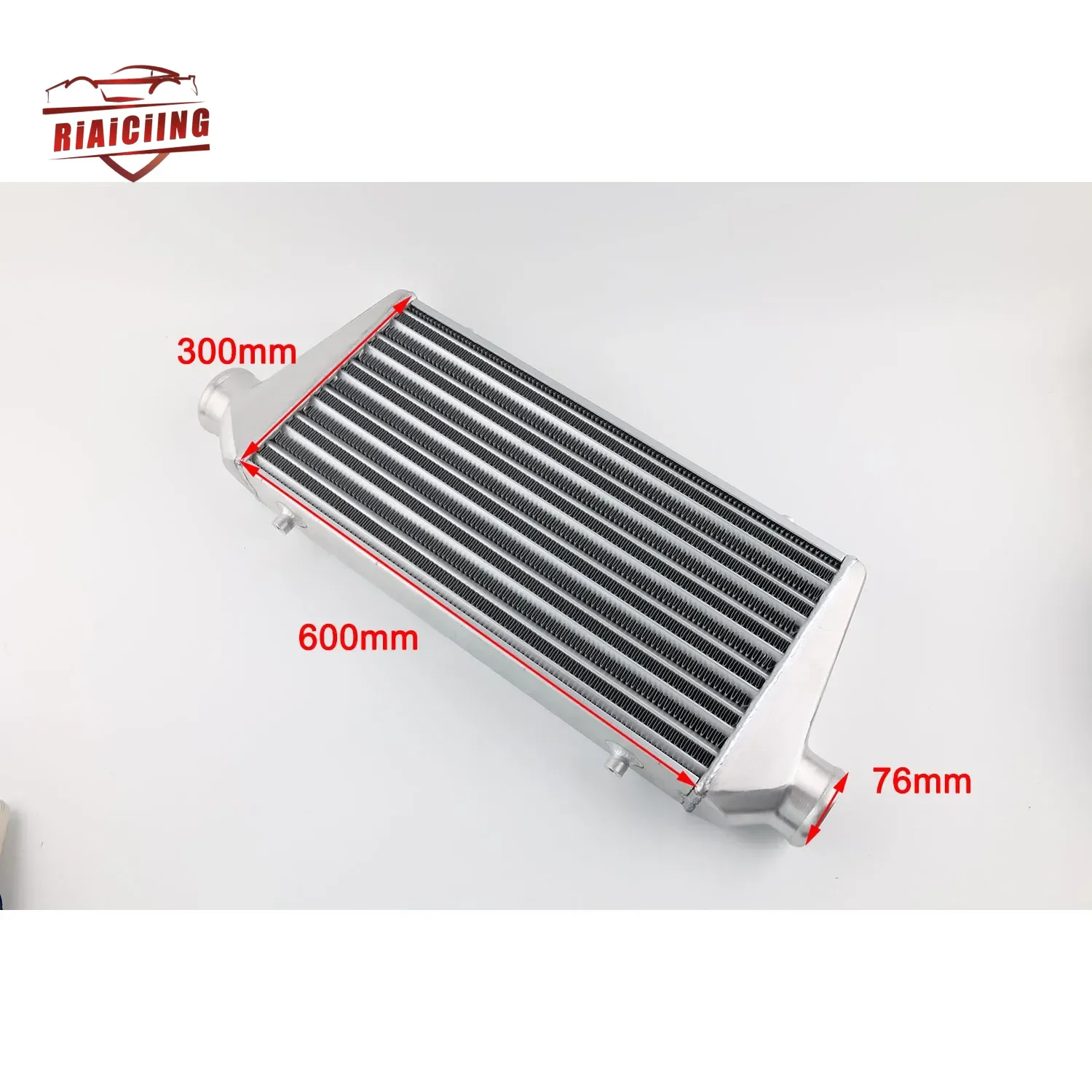 600x300x100mm Universal Turbo Intercooler bar&plate OD=76mm Front Mount intercooler