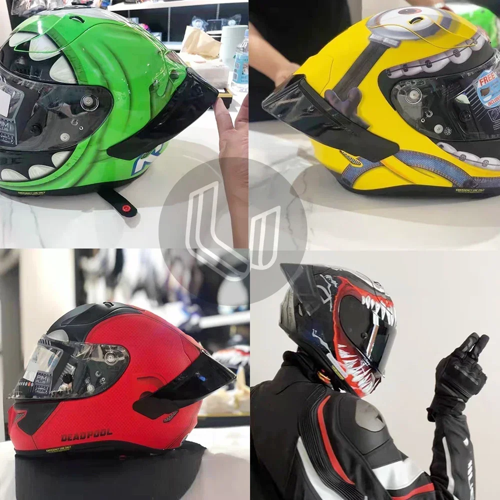 Motorcycle Helmet Rear Trim Helmet Spoiler Case For HJC RPHA 11