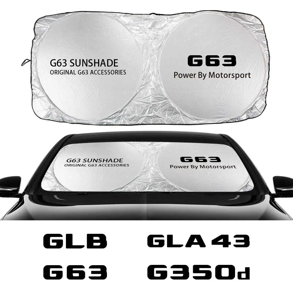 

Car Windshield Sunshade Apply for Mercedes benz G63 G350d G500 GLA GLA43 GLB GLC GLC43 GLE GLE63 GLK GLS GLS63 Auto Accessories