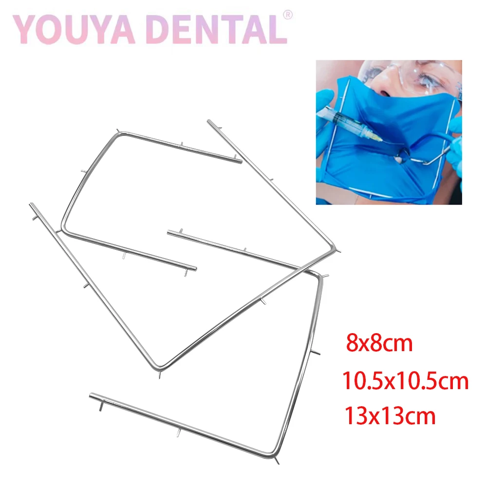 

1 шт., резиновый кронштейн для стоматологических инструментов из нержавеющей стали