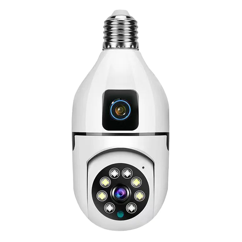 Imagem -06 - Yoosee-ptz Câmera ip Dome com Lente Dupla Detecção Humanoide ai Cctv de Segurança Doméstica Monitor de Bebê 4mp V380 Aplicativo V360pro Lente Dupla E27 Full Color