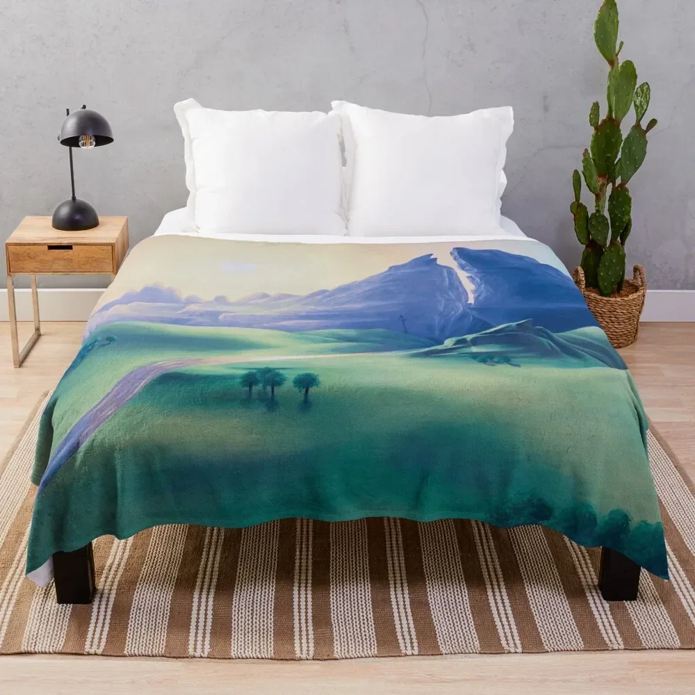 

Dueling Peaks Throw Blanket Plaid on the sofa Summer Beddings Comforter Designers Luxury Thicken Blankets