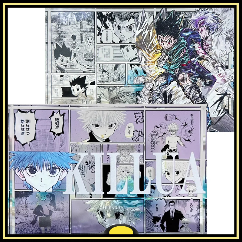 Anime Acrylic Stand Block Peripheral products Kurapika Killua Hisoka GON Anime Customized high transparency acrylic bricks