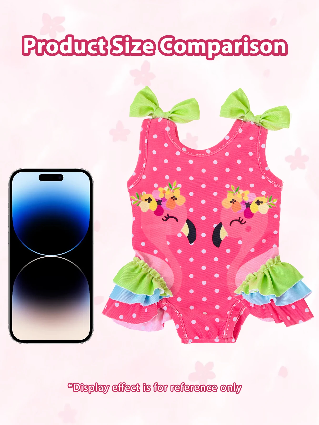 Sommer-Bikini-Puppenkleidung für 16-18 Zoll Babypuppen 2026 Neu 40-45cm Reborn-Puppenkleidung Mädchenspielzeug – Detail 9