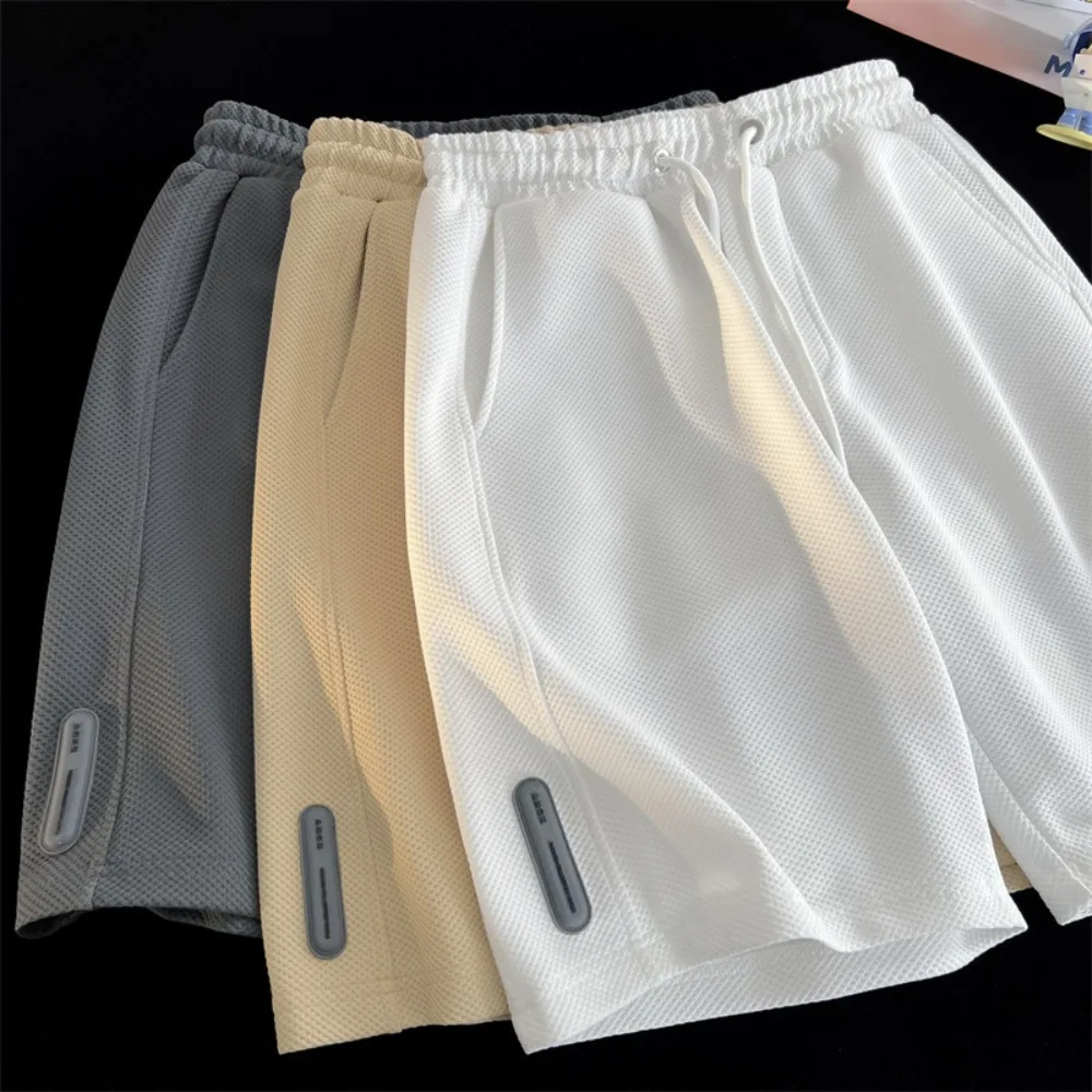 Men Hot Shorts Light Weight Thin Short Pants Soft Quickly Dry Drawstring Breathable Running Sports Leisure Beach Cool pants men