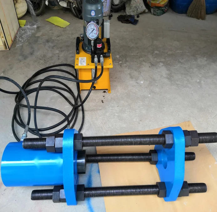 Chinese Factory Excavator Track Repair Tool Electric and Manual Chain Presses Track Pin