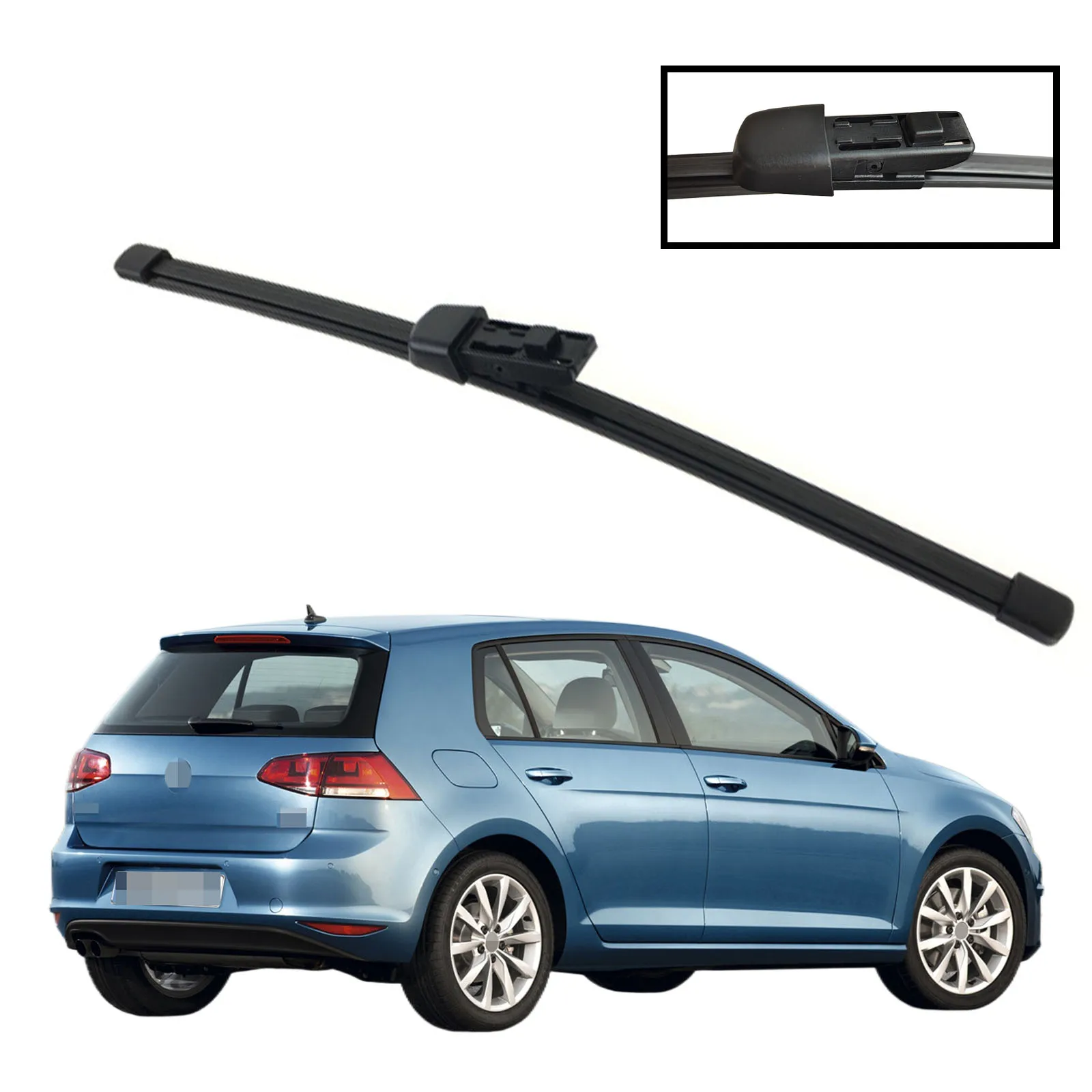 Balai d'essuie-glace pour pare-brise arrière, accessoires de lave-glace, VW Golf 6, 7, VI, 5K1, VII Variant, MK6, MK7, Sportsvan, 11" essuie glace bras voiture