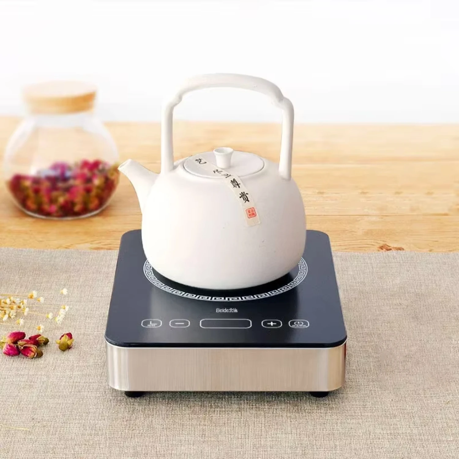 

ceramic stove, tea stove, making tea, small household induction cooker, making tea, boiling , mini silent teapot