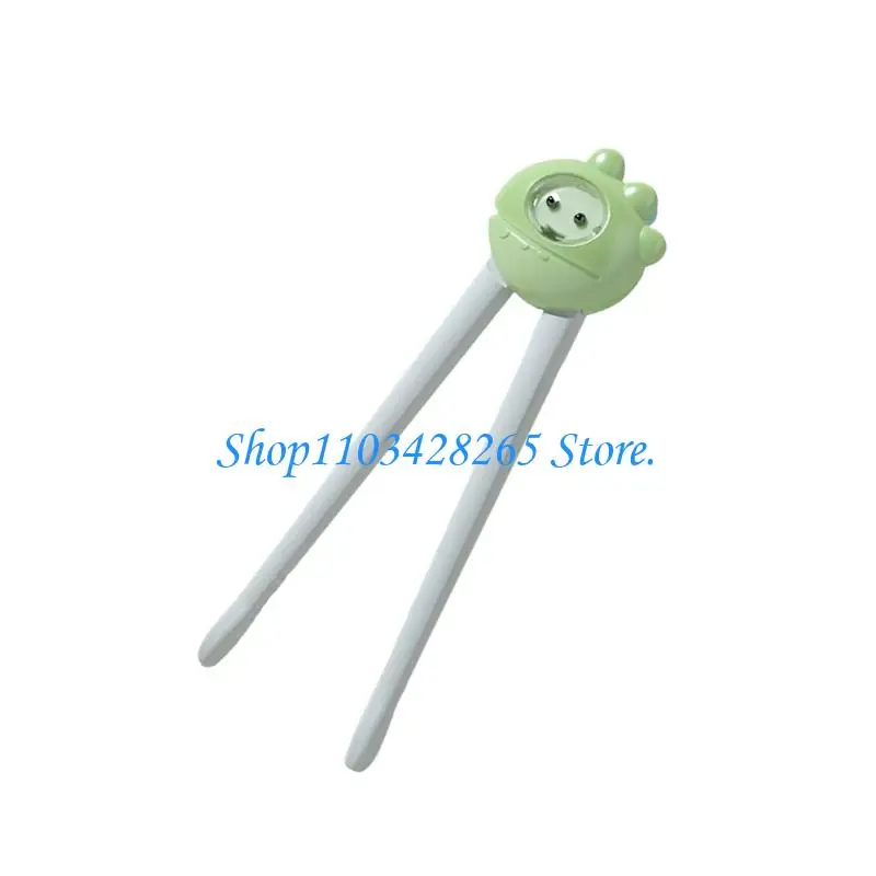 عيدان طعام صديقة للأطفال بتصميم مريح من بلاستيك ABS لمهارات الأكل المبكر G2TE