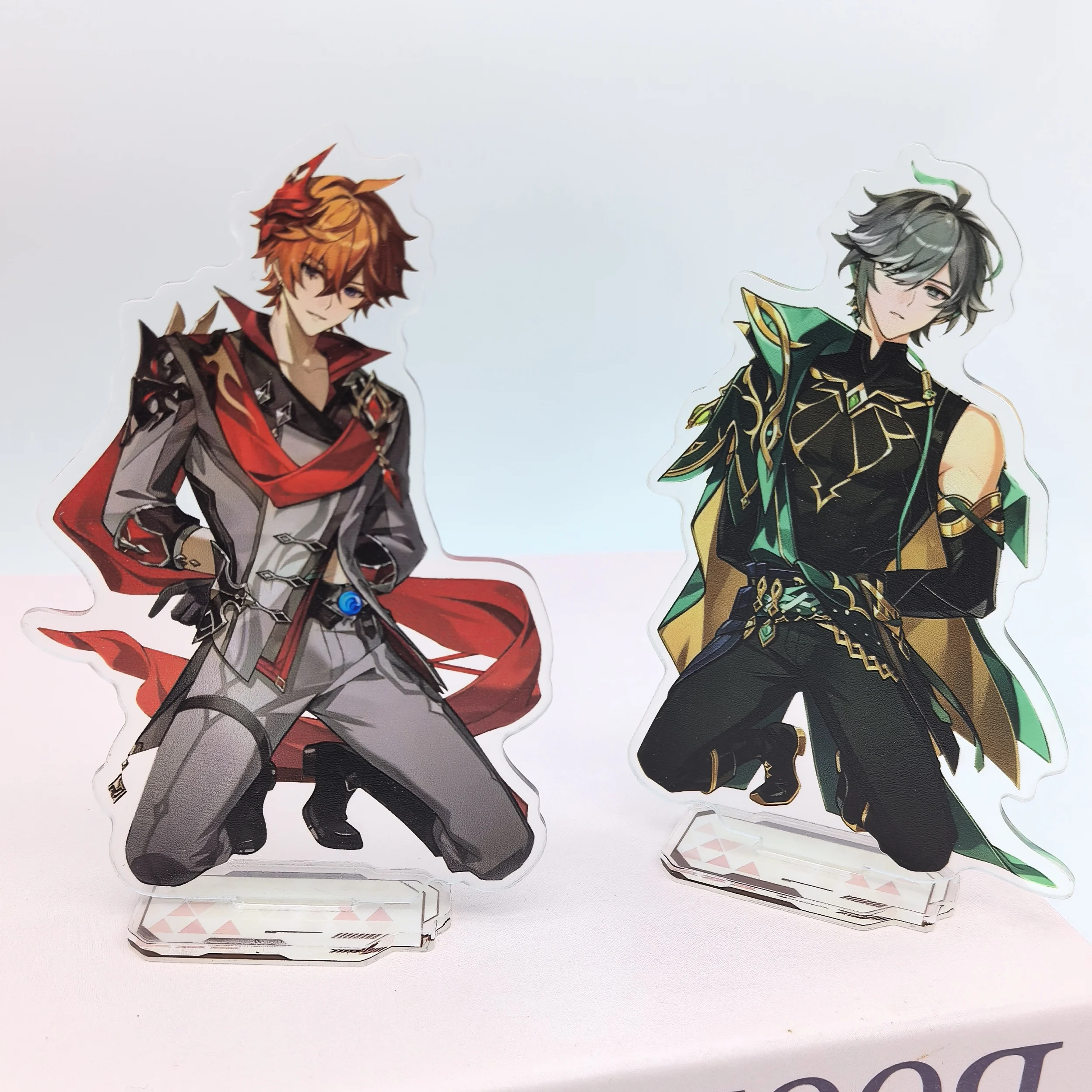 

1Pc 1PC Game Genshin Impact Tartaglia Flins Cool Anime Manga IP Figure Ornament Gift for Collectors Home Desk Decor Shelf