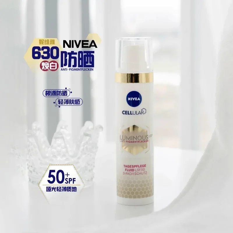 

Nivea 630 Face Sunscreen 40ml UV Protection SPF 50 Isolation Anti Sun Whitening Sun Cream Sunblock Skin Protection Beauty