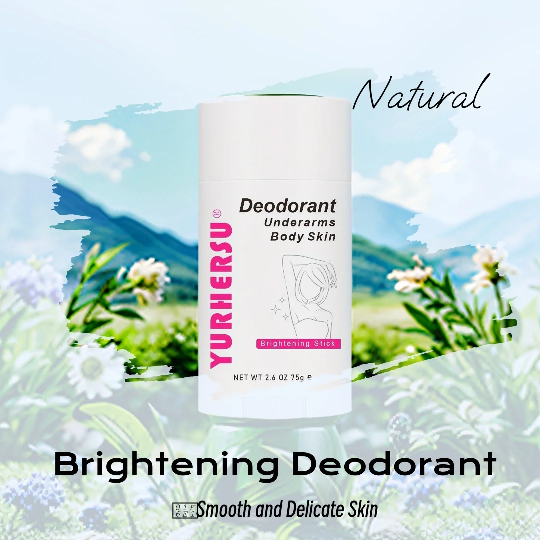 

Веганский осветляющий дезодорант для подмышек, женский легко растворяющийся дезодорант с меланином для контроля запаха, выцветает темноте проблемы