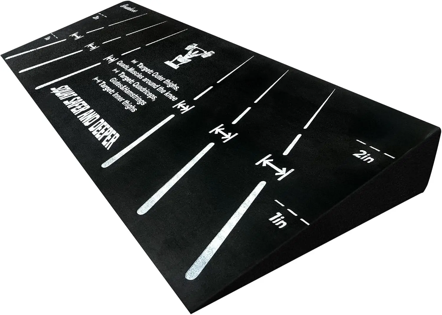 

Профессиональный блок-подушка для приседаний в различных позах, с коленями выше пальцами ног, для тяжелой атлетики, растяжки икроножных мышц - оборудование для дома и спортзала