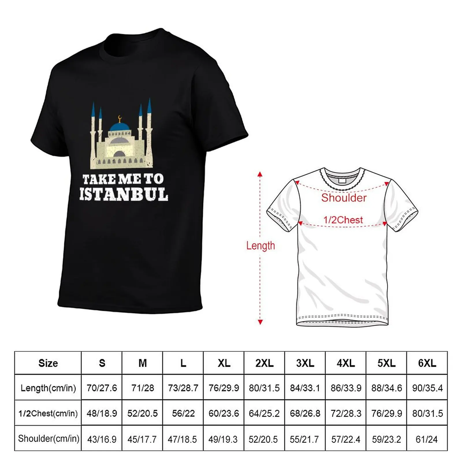 Take me to Istanbul T-Shirt Quick Dry Travel T-Shirt