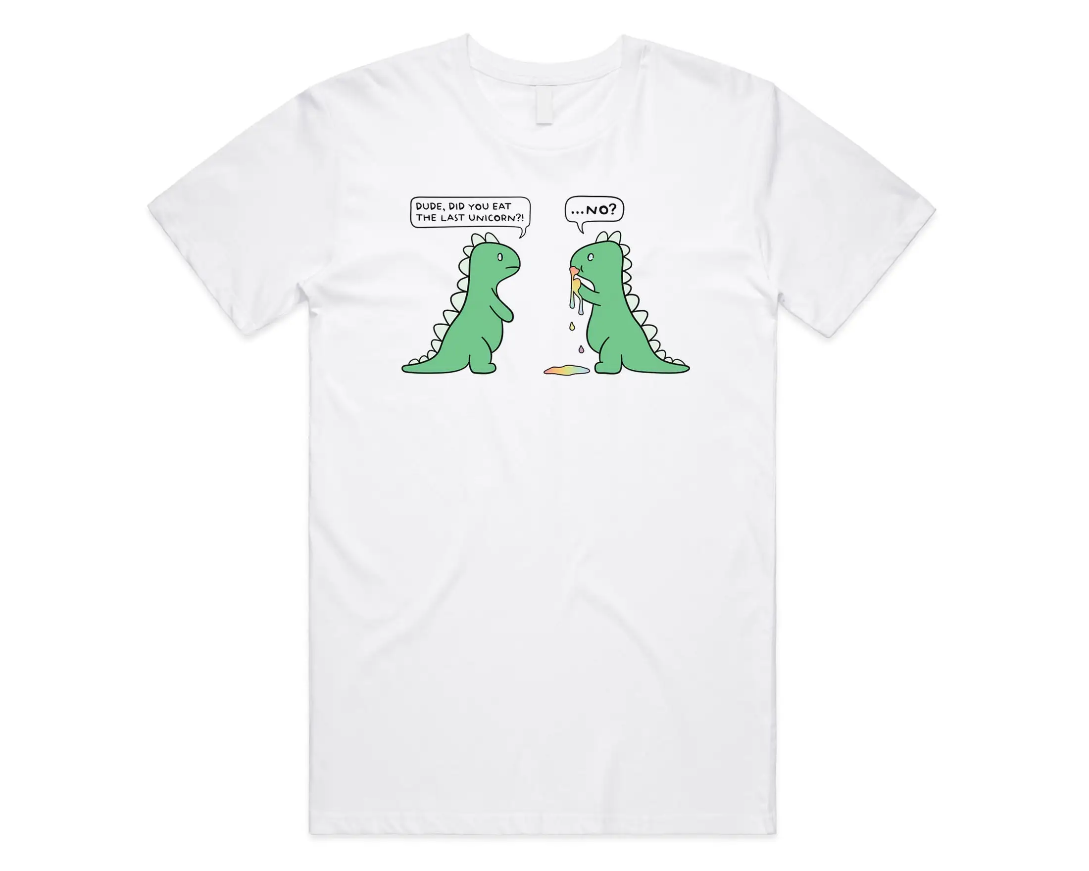 

Футболка Did You Eat The Last Unicorn No Topfunny Dinosaur Rex