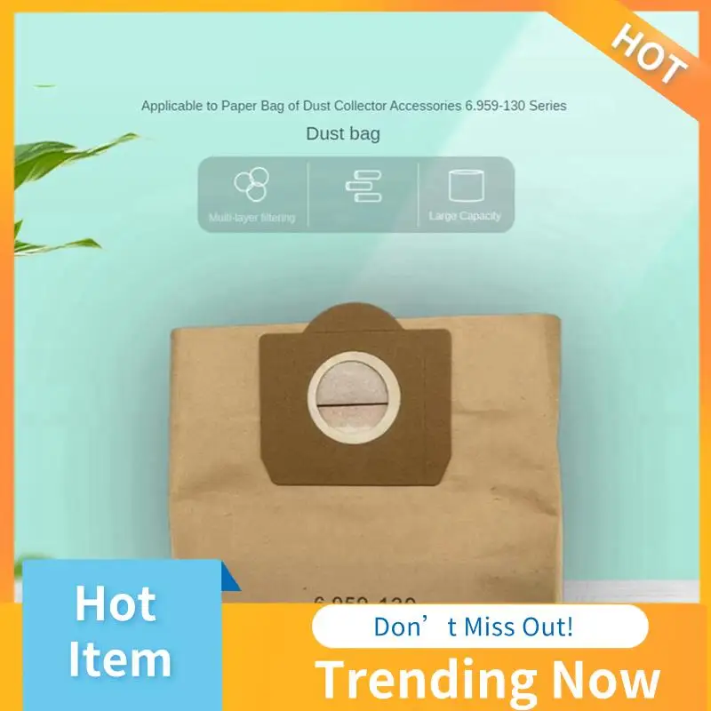 

CMHI-Dust Bags For Karcher WD3 WD3300 MV3 SE4001 SE4002 6.959-130 A2200 A2500 A2600 A2900 Vacuum Cleaner Garbage Bags