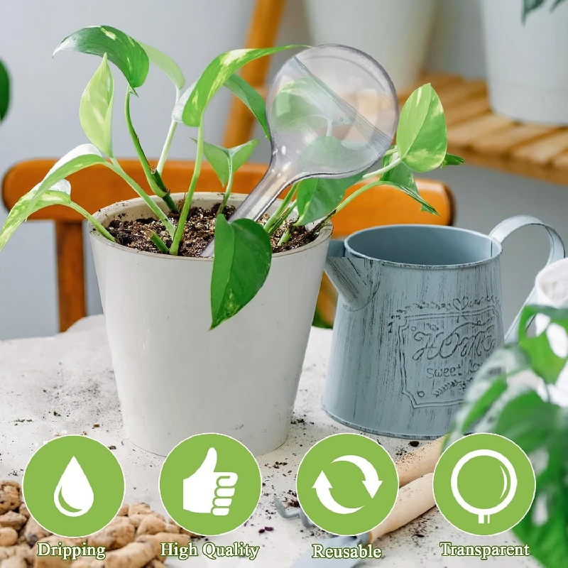 5Pcs Fully Automatic Plant Watering Ball Indoor Plant Potted Light Bulb Garden Watering Device Gardening Tools