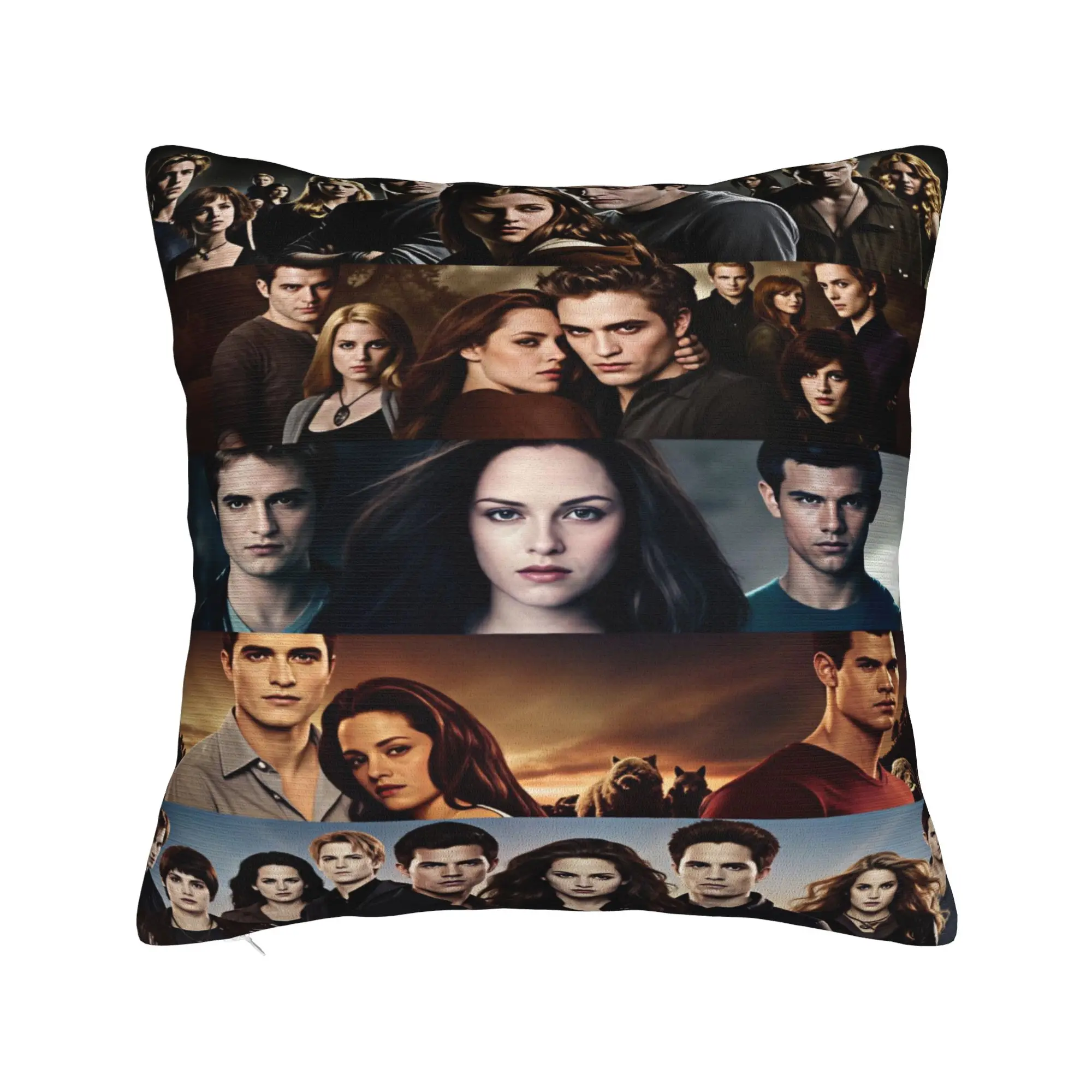 Twilight Saga Edward Bella Pillowcases  Fashion Pillow Case For Office Car Home Decor Comfy Pillow Cover