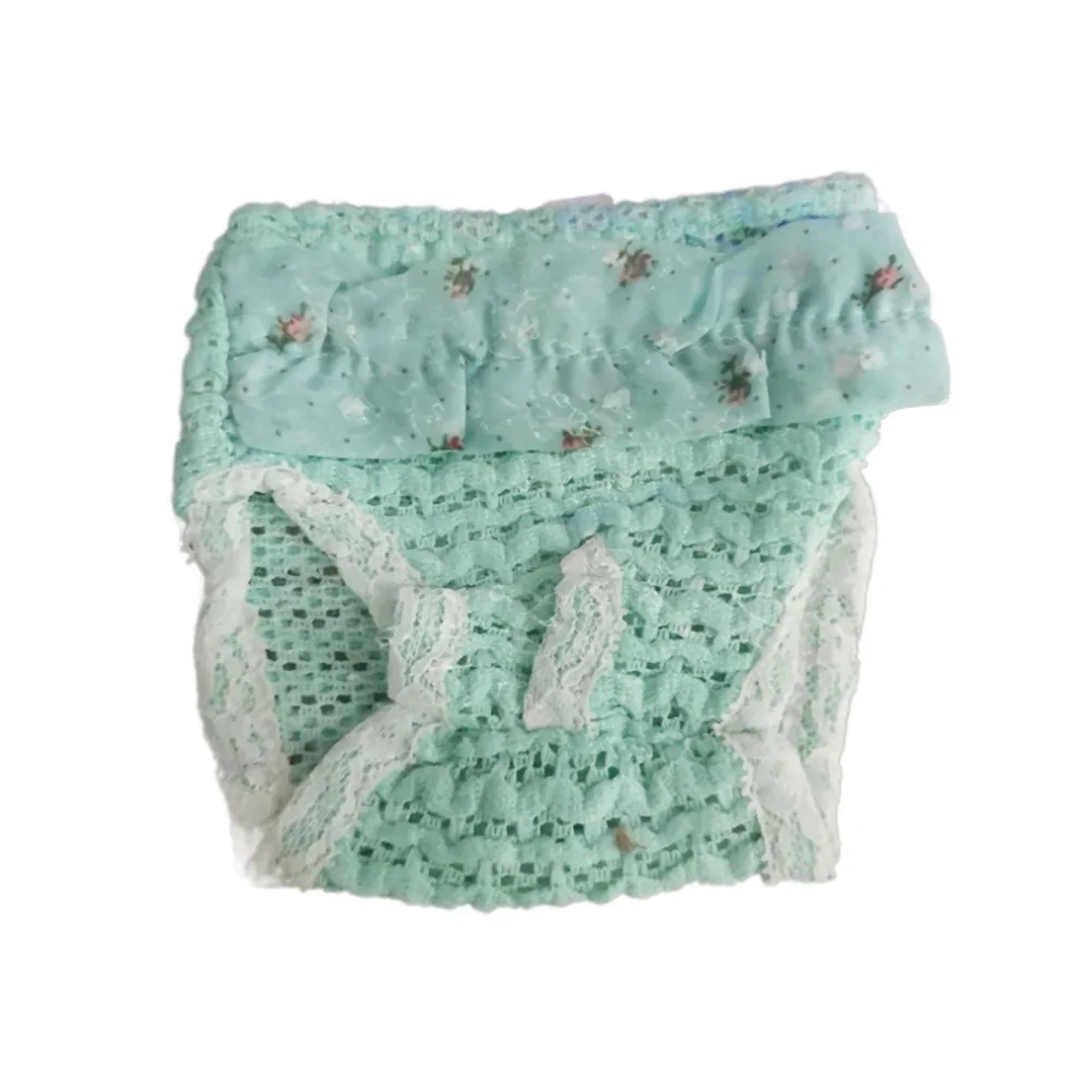 

Lace Edge Washable Pet Briefs Pets Supplies Puppy Female Dog Dog Shorts Dog Diaper Physiological Pants Dog Panties