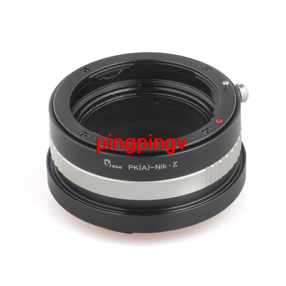 

Переходное кольцо с креплением Petax K PK DA FA для объектива с креплением Nikon Z z5 z6ii z7ii Z6 Z7 Z9 z50, полнокадровая беззеркальная камера