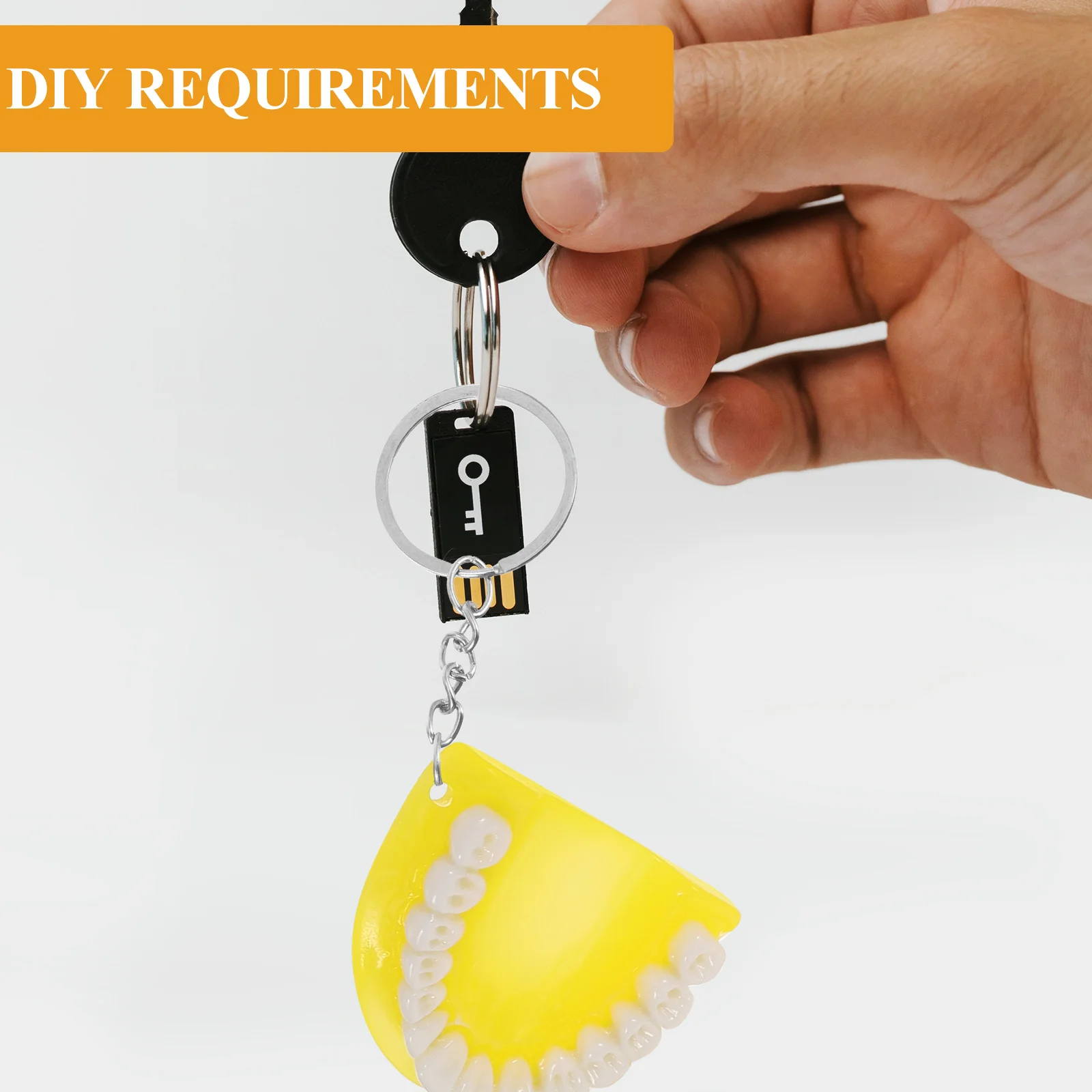 

10Pcs Resin False Teeth Charms DIY Jewelry Making Accessories Creative Necklace Earrings Bracelet Charms False Teeths Pendants