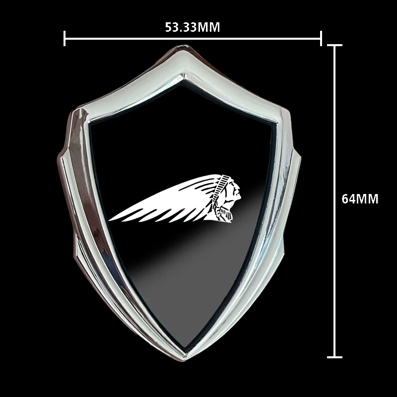 Naklejka motocyklowa Indian Scout Gndian FTR Super Chief Springfield Chieftain Challenger Elite