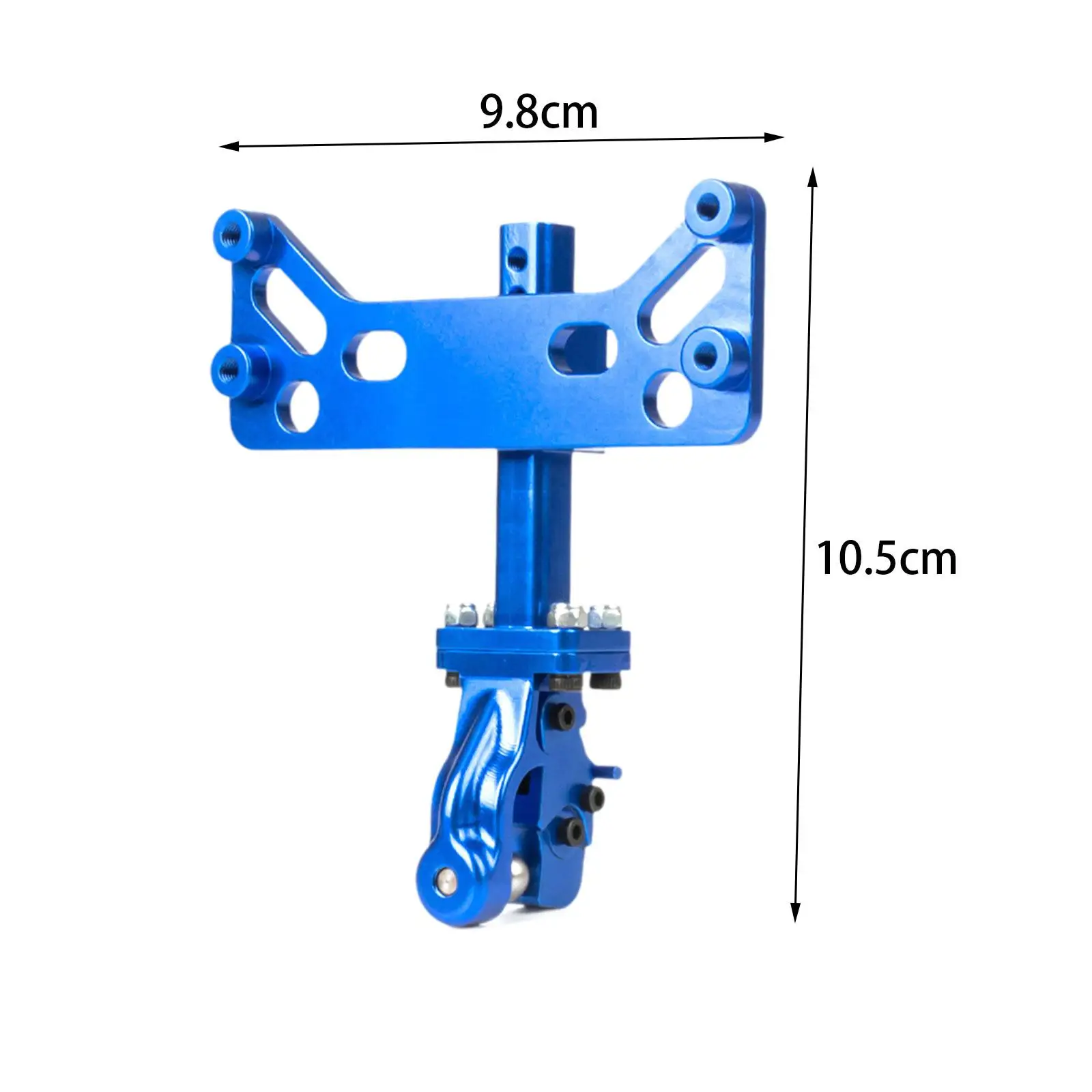 Adjustable Drop Hitch Receiver RC Trailer Hook Heavy Duty Spare Parts for 1:6 Scale RC Crawler Car Truck Hobby Accessories