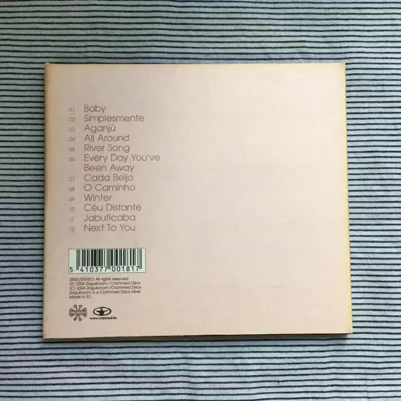 CD Bebel Gilberto – Bebel Gilberto (2004 CD, seis grados/Ziriguiboom, Bossa Nova/Downtempo, 12 pistas, Grammy-Nominated)