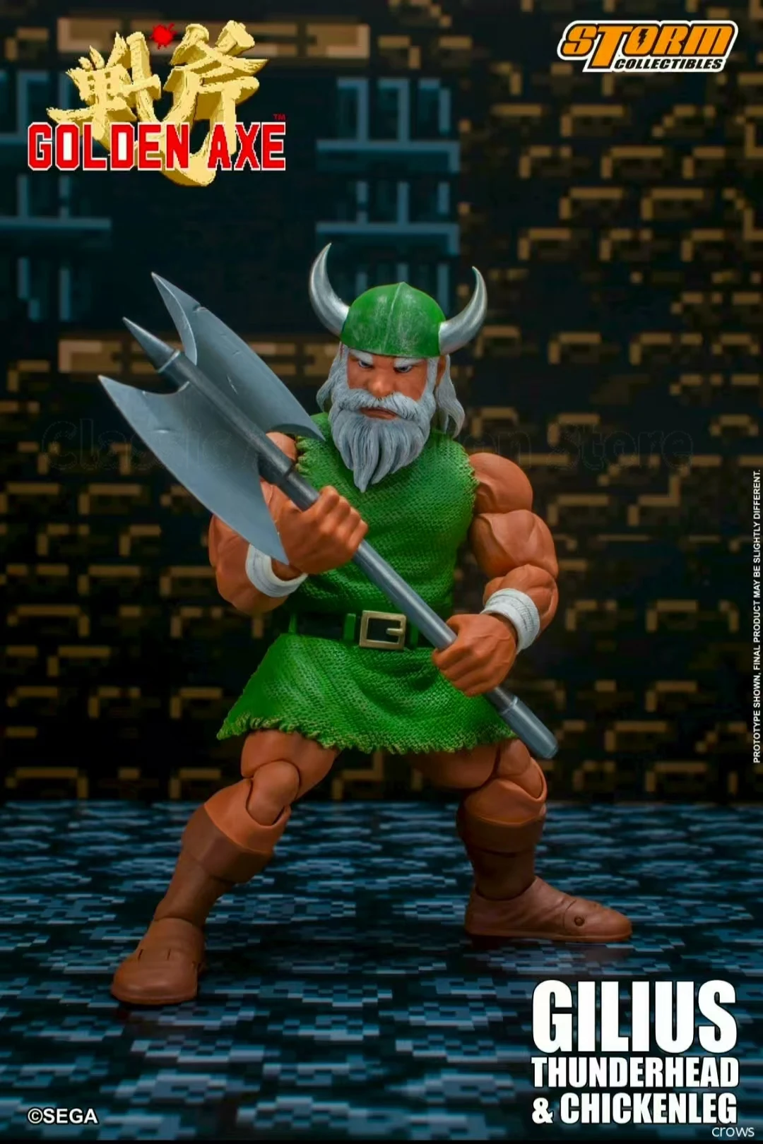 【Original】Storm Toys SGGX04 Gilius Thunderhead & Chickenleg 1/12 Action Figure Model Toy