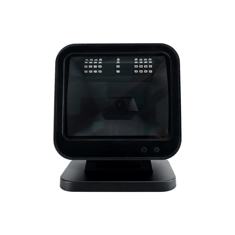 

KEFAR New Desktop Handsfree Onmi-direction Bar Code Scanner Table Top Code Reader High Performance 2D QR Code Barcode Scanner