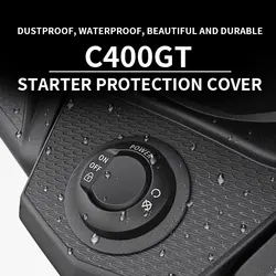 Suitable for BMW C400GT modification starter protection cover, protective shell, keyhole waterproof shell, protective cover