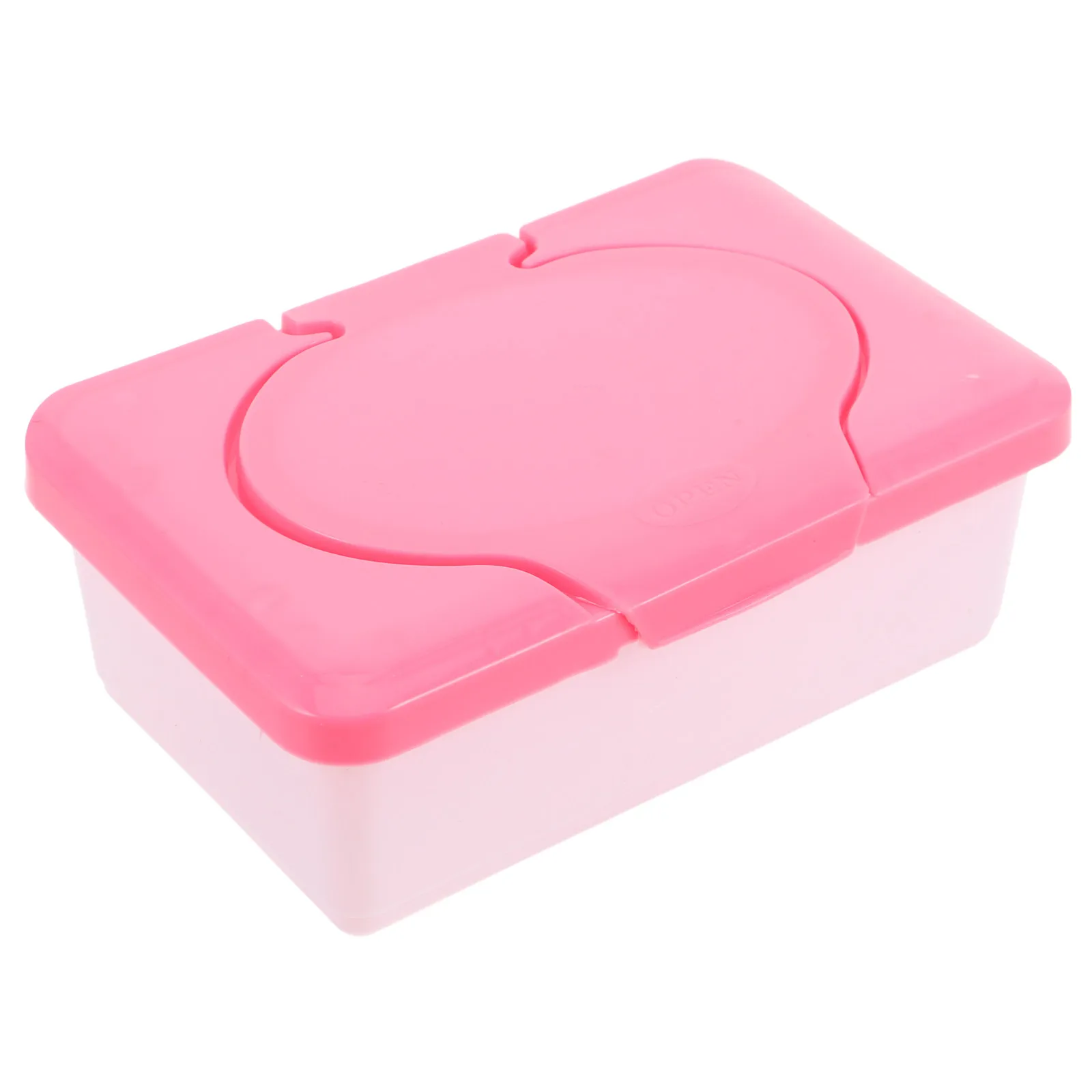Compact Portable Wipe Dispenser with Lid Large Capacity Moisture Retaining Baby Wipe Holder for Bathroom Kitchen Travel