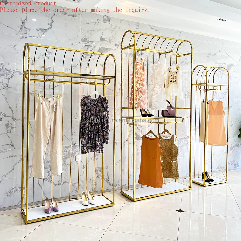 

Custom.Custom .Custom.Hot Sale Factory Direct Wardrobe Storage Rack Clothes Organizer Display Racks Shelf Garment Forma for Shop