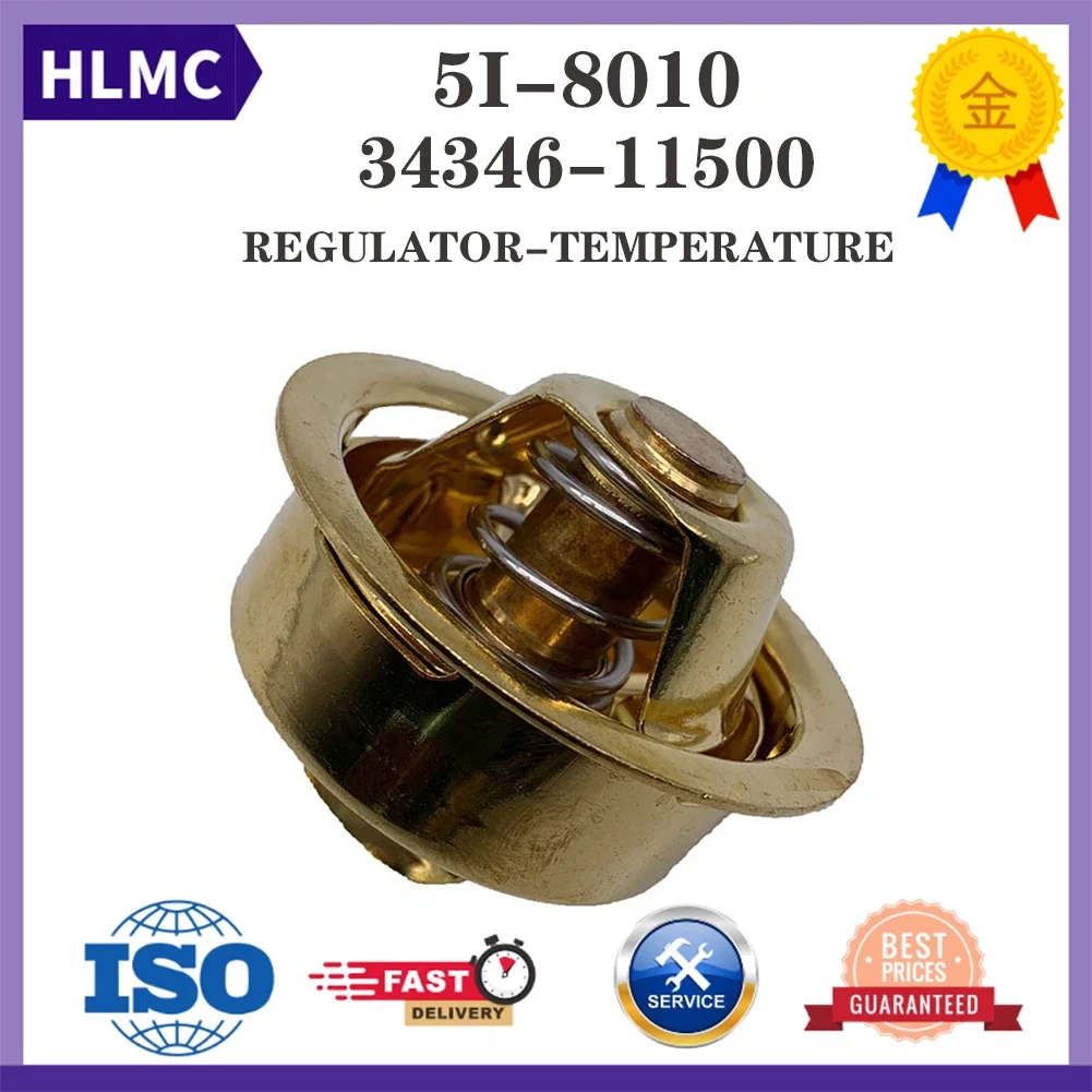 Construction Machinery Parts Excavator E311B 312C 313D C6.4 C4.2 5I-8010 5I8010 34346-11500 S6K S4K Excavator Thermostat