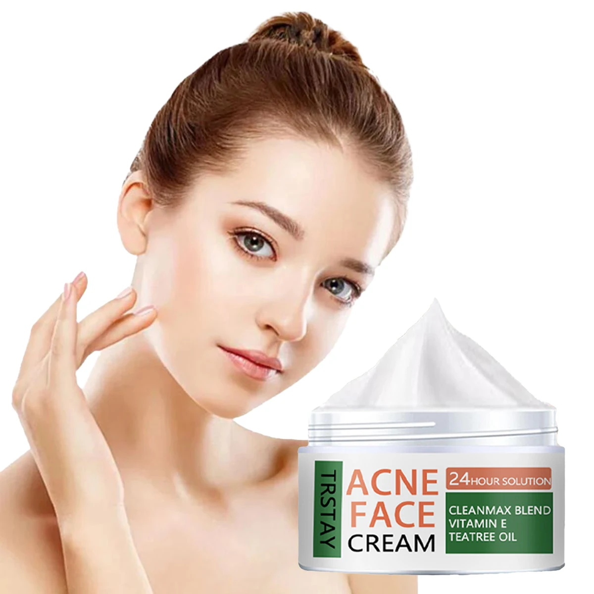 ACNE FACE CREAM, Firming, Moisturizing, And Beautifying Neck Cream, Moisturizing And Brightening Skin Tone, Neck Mask