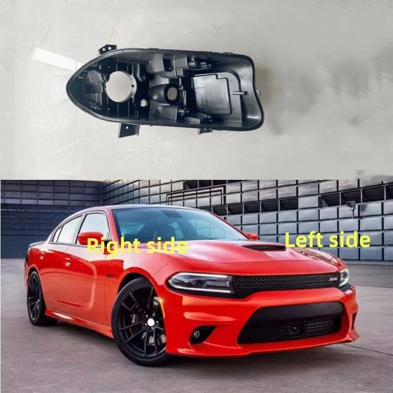 

For DODGE Charger 2015 2016 2017 2018 - 2020 Headlight Base Headlamp House Car Rear Base Auto Headlight Back House Rear Shell