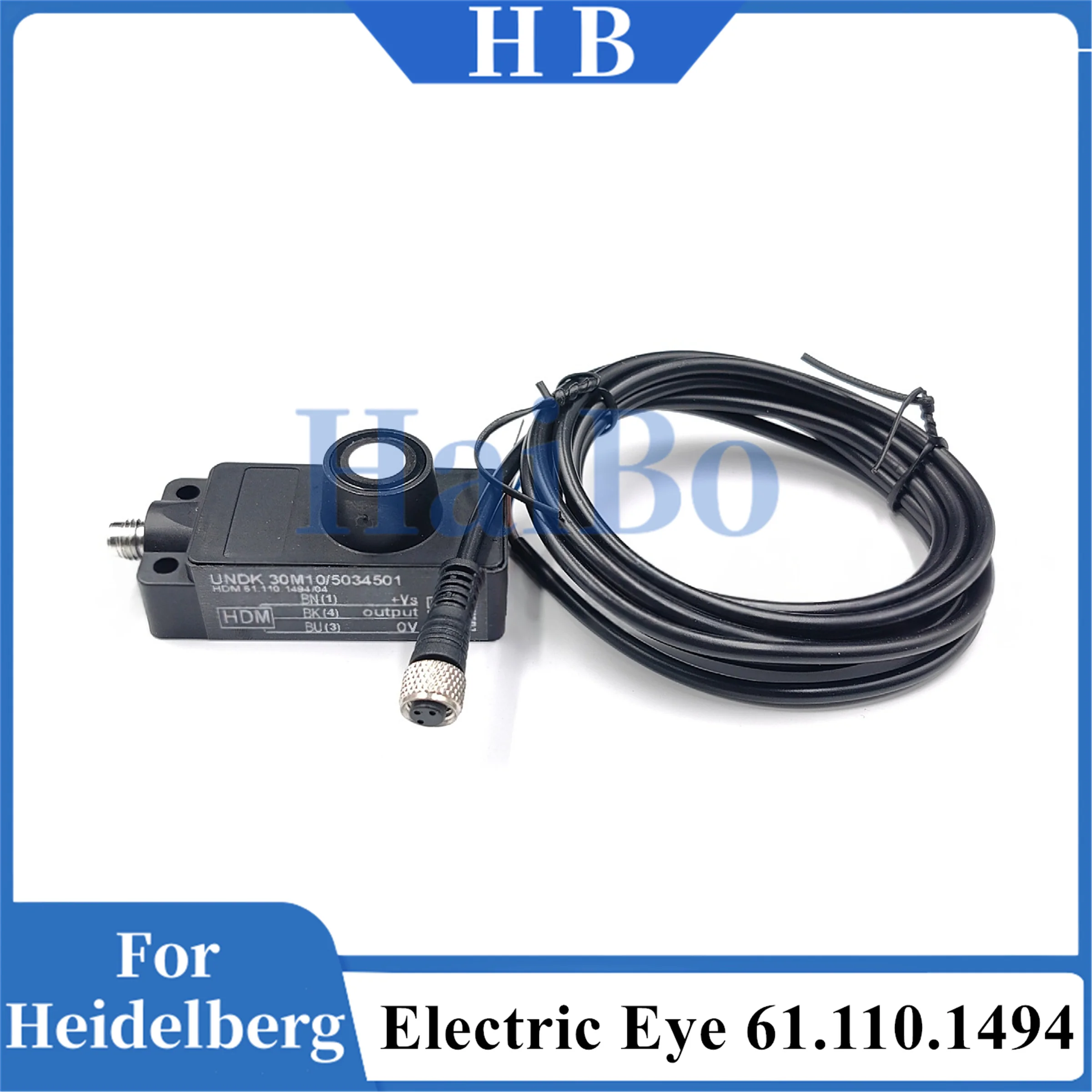 

HaiBo Best Quality SM102 Printing Press Ultrasonic Sensor, Older Model Feeder Paper Tray Side Photocell 61.110.1492 61.110.1494