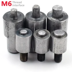 100sets Metal Eylets Washer with 1set Matched Eyelets Die M6 Thread Interface Installation Mold for Hand Pressing Fasten