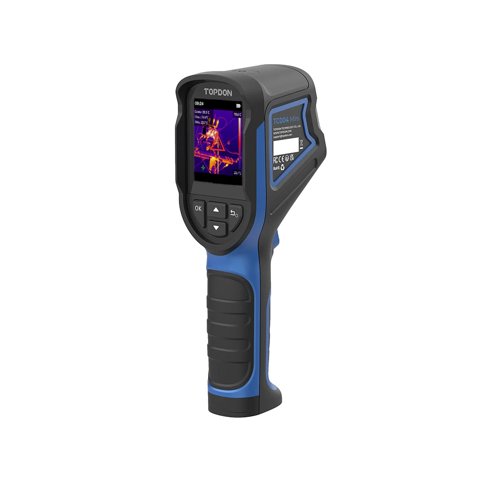 

TOPDON TC004 Mini High Resolution 240*240 Handheld Super Long Battery Life Infrared Thermal Scanner Imaging Camera Imager
