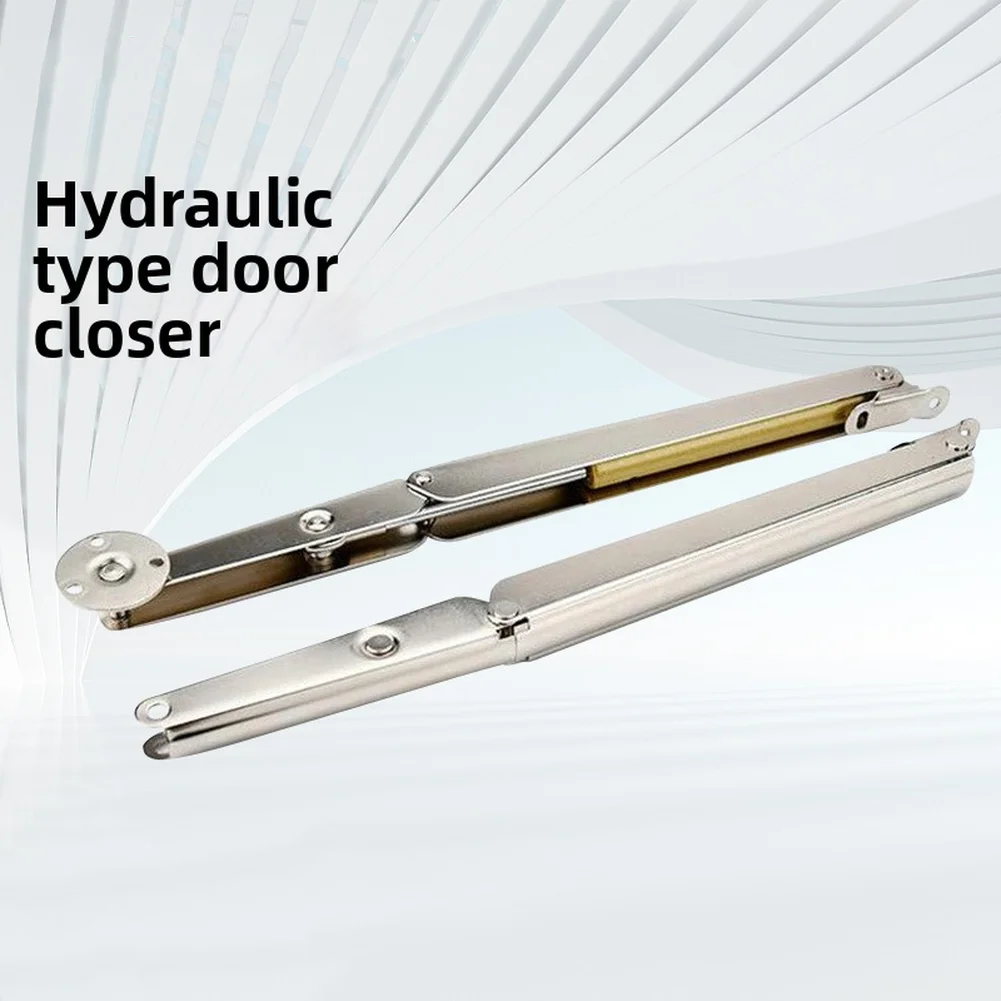201 Stainless Steel Support Rod for Cabinet Lid Mechanisms Adjustable 0 to 180 Degree Slow Closing Telescopic Spring Bracket