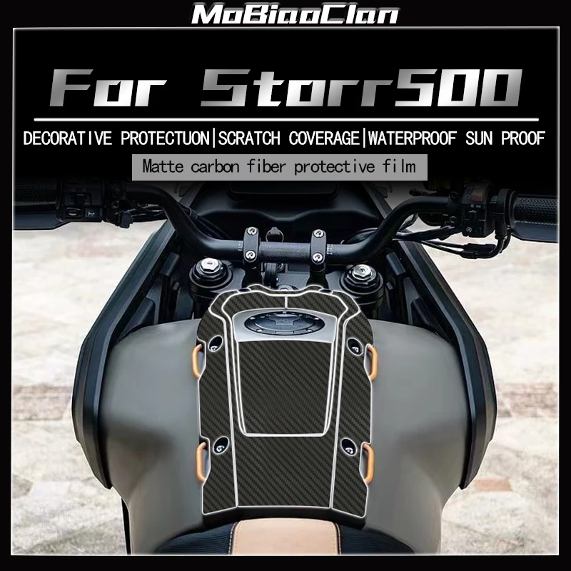 

For GAOKIN Storr500 STORR 500 2024 Modification 3D carbon fiber protective stickers body decoration stickers accessories