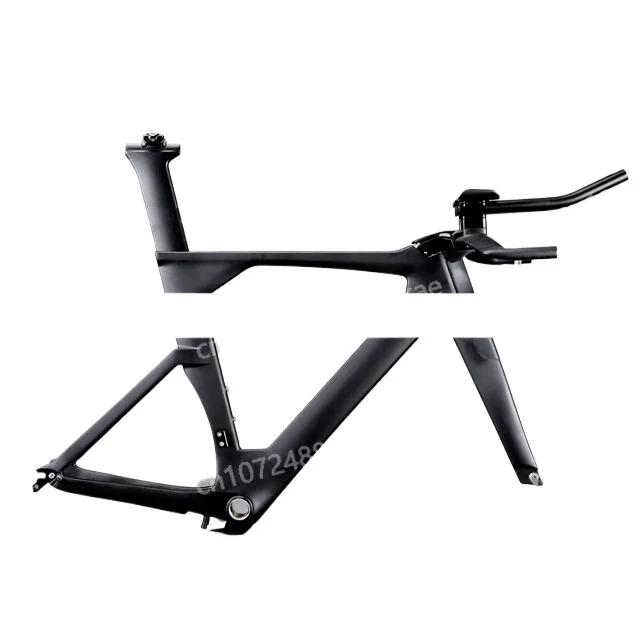 دراجة الترياتلون من ألياف الكربون إطار دراجة الطريق Di2 إطار من ألياف الكربون دراجة TT